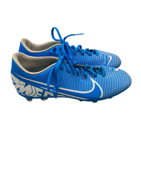 Vist Large View of Product Image Which is Used Nike Soccer Cleats Royal Blue Senior 7