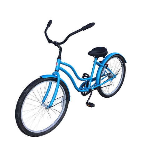Vist Large View of Product Image Which is Used Schwinn MIKKO Cruiser Bike Womens Carolina Blue 15-16" - SM  Frame