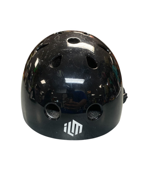Vist Large View of Product Image Which is Used ILM S/M BLK HELMET Bike Helmet Black S/M