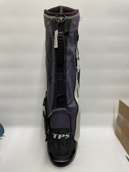 Vist Large View of Product Image Which is Used Powerbilt TPS STAND BAG Mens Stand Bag Navy Blue