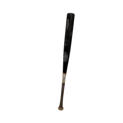 Vist Large View of Product Image Which is Used Louisville Slugger GENUINE BB/SB Wood Bat Black 30"