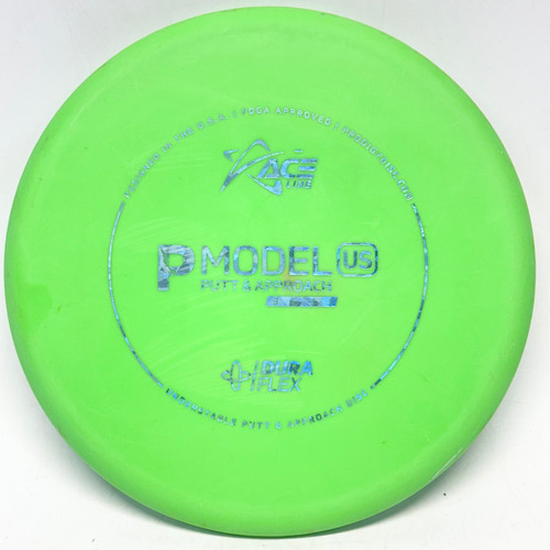 Vist Large View of Product Image Which is Used Prodigy Disc P MODEL US DURAFLEX Disc Golf Putter Kelly green 176g