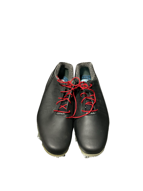 Vist Large View of Product Image Which is Used Foot Joy Mens Golf Shoes Black Senior 9