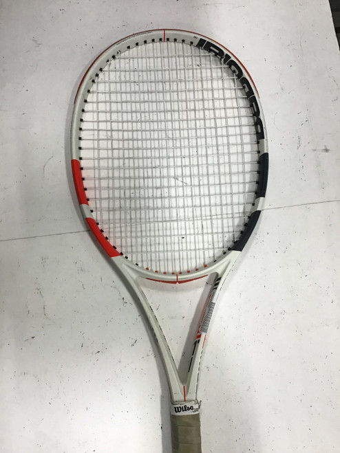 Vist Large View of Product Image Which is Used Babolat PURE DRIVE LITE Adult Tennis Racquet Black Unknown