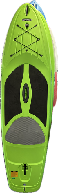 Vist Large View of Product Image Which is Used Lifetime HORIZON W/PADDLE SUP Board Green 10Ft