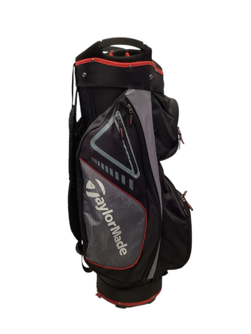 Vist Large View of Product Image Which is Used Taylormade Mens Cart Bag Black
