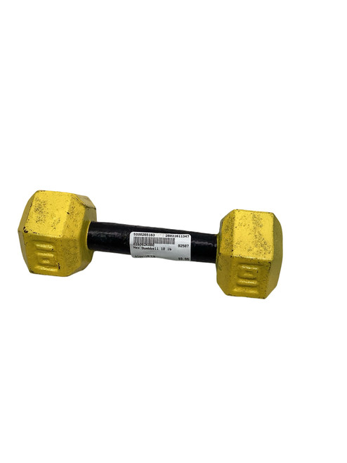 Vist Large View of Product Image Which is Used Hex Dumbbell (Each) 10 lb