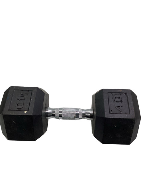 Vist Large View of Product Image Which is Used Hex Dumbbell (Each) 40 lb