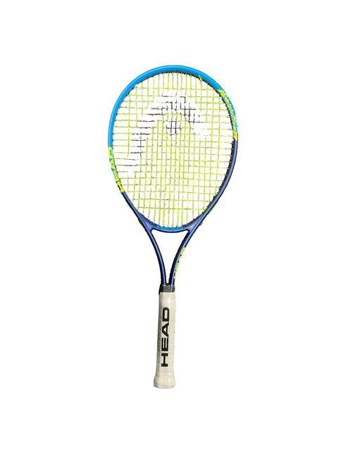 Vist Large View of Product Image Which is Used Head TI CONQUEST Adult Tennis Racquet Navy Blue 4 1/4"