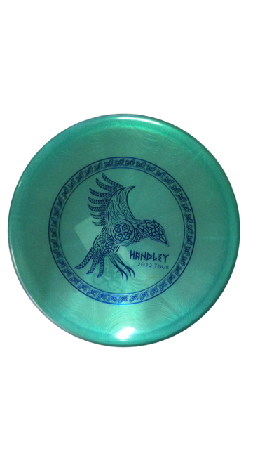 Vist Large View of Product Image Which is Used Dynamic Discs SUSPECT Disc Golf Mid Range Turquoise