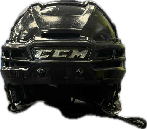 Vist Large View of Product Image Which is Used CCM SUPER TACKS X Hockey Helmet Only Black SM