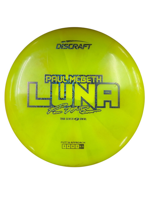 Vist Large View of Product Image Which is Used Discraft PAUL MCBEATH Disc Golf Putter Yellow