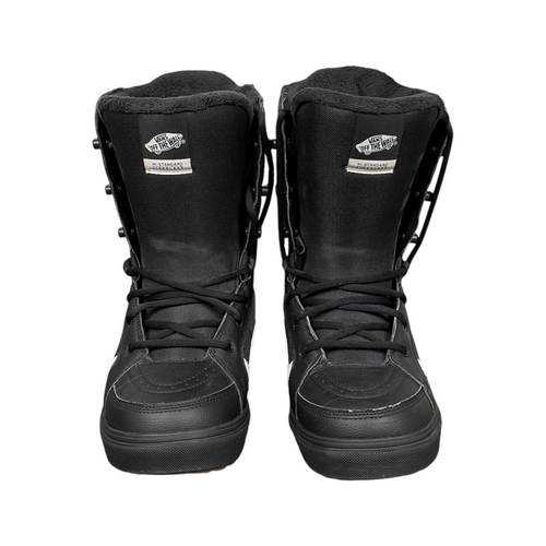 Vist Large View of Product Image Which is Used Vans V1 Mens Snowboard Boots Black Senior 13