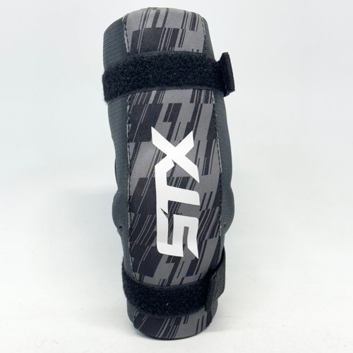 Vist Large View of Product Image Which is Used STX Lacrosse Arm Pads/Guards Black SM