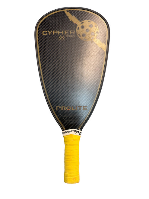 Vist Large View of Product Image Which is Used Pro-Lite CYPHER PRO Pickleball Racquet Black