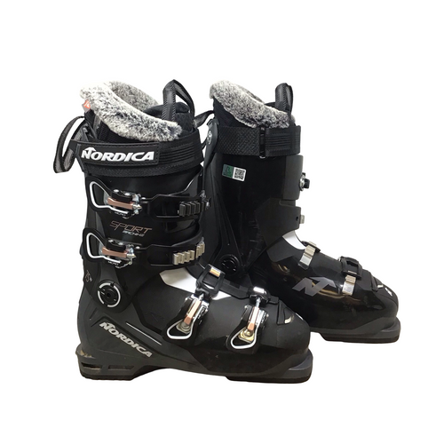 Vist Large View of Product Image Which is Used Nordica SPORT MACHINE Womens DH Ski Boot Grey 255 MP - M07.5 - W08.5