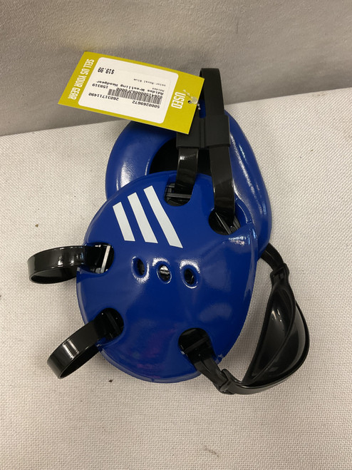 Vist Large View of Product Image Which is Used Adidas Wrestling Headgear Royal Blue