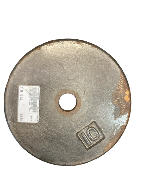 Vist Large View of Product Image Which is Used Standard Plate (Each) 10 lb