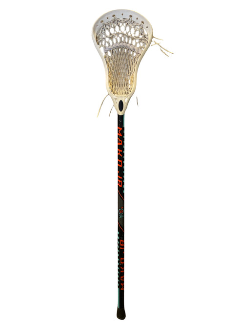 Vist Large View of Product Image Which is Used Warrior MAKO JR Jr Atk/Mid Complete Stick Black