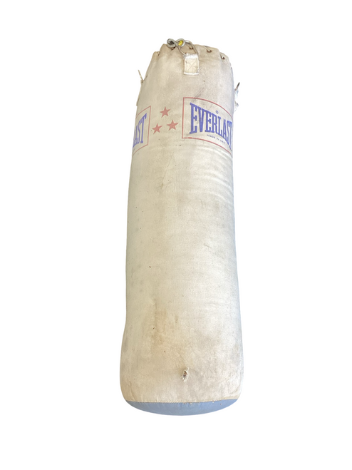 Vist Large View of Product Image Which is Used Everlast Boxing Heavy Bag White 40 lb
