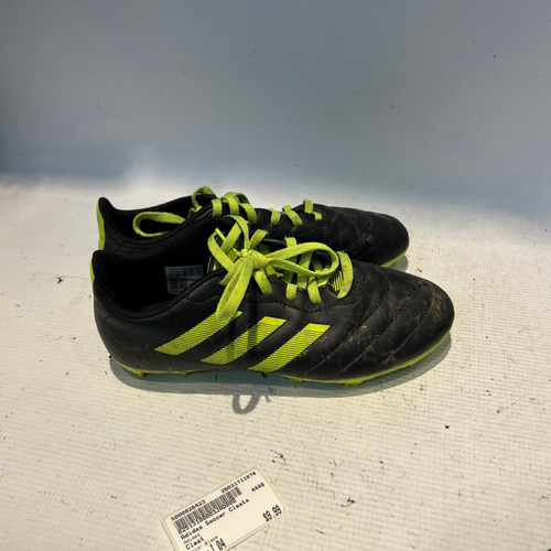 Vist Large View of Product Image Which is Used Adidas Soccer Cleats Black Junior 04