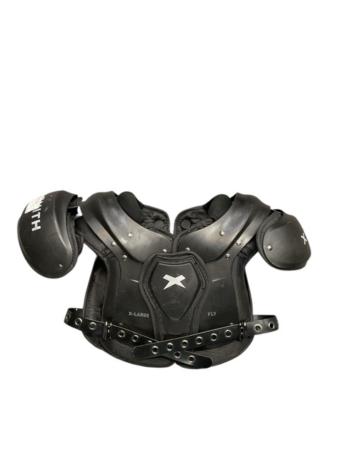 Vist Large View of Product Image Which is Used Xenith FLY YTH XL SP FB Shoulder Pads Black XL