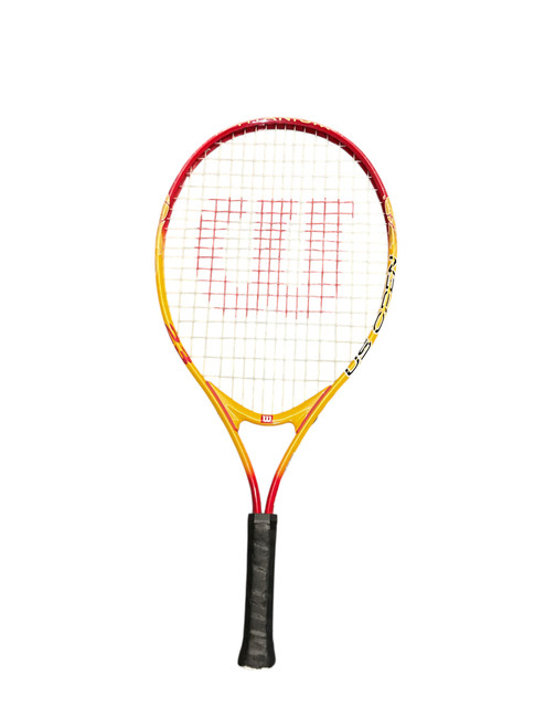 Vist Large View of Product Image Which is Used Wilson 23 US OPEN Junior Tennis Racquet Red 23"