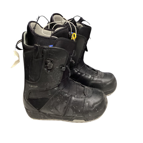 Vist Large View of Product Image Which is Used Burton MOTO Mens Snowboard Boots Black Senior 9