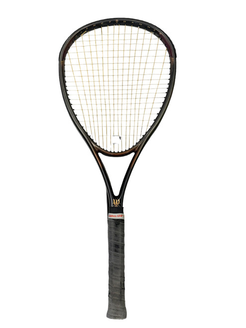 Vist Large View of Product Image Which is Used Wilson SLEDGE HAMMER 2.8 Adult Tennis Racquet Brown Unknown