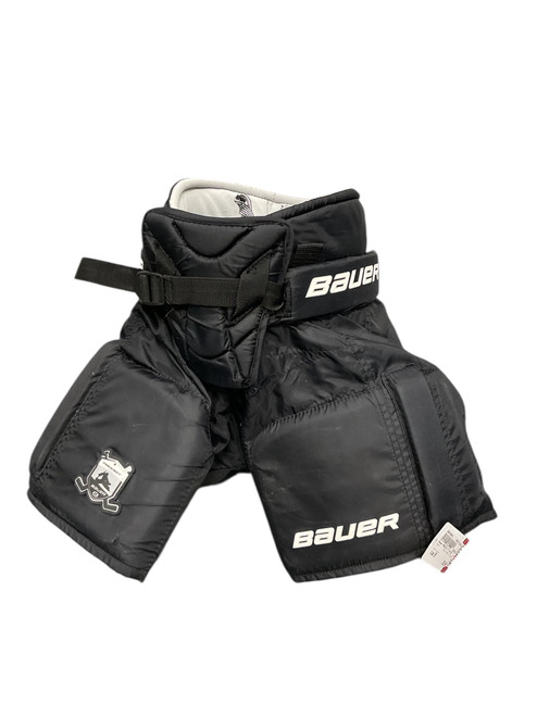 Vist Large View of Product Image Which is Used Bauer PRODIGY YT SM GP Youth Goalie Pant Black SM
