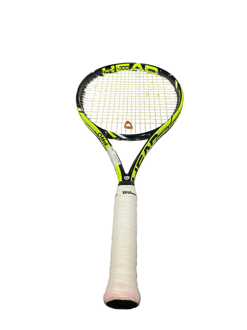 Vist Large View of Product Image Which is Used Head EXTREME PRO TENNIS RACQUET Adult Tennis Racquet Black 4 5/8"