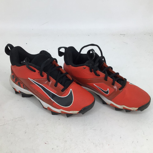 Vist Large View of Product Image Which is Used Nike ALPHA MENACE 4 SHARK JR 2 FB CLEATS Jr FB Cleats Red Junior 02