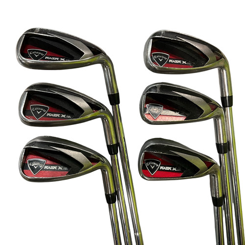 Vist Large View of Product Image Which is Used Callaway RAZR X HL Mens Iron Set RH 6I-GW/AW