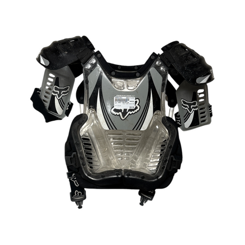 Vist Large View of Product Image Which is Used Fox CHEST PROTECTOR Protector Black
