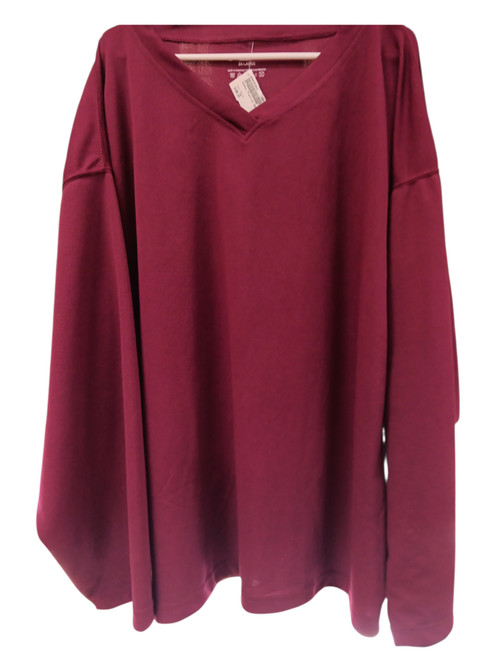 Vist Large View of Product Image Which is Used Hockey Practice Jersey Maroon 2X