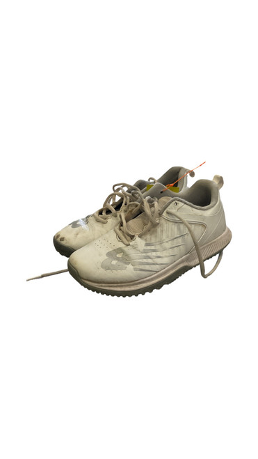 Vist Large View of Product Image Which is Used, New Balance, TURF SHOES, BB/SB, White, Youth, 06.5