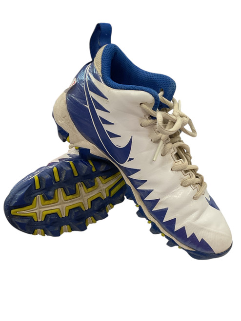 Vist Large View of Product Image Which is Used Nike ALPHA Jr FB Cleats Navy Blue Junior 03