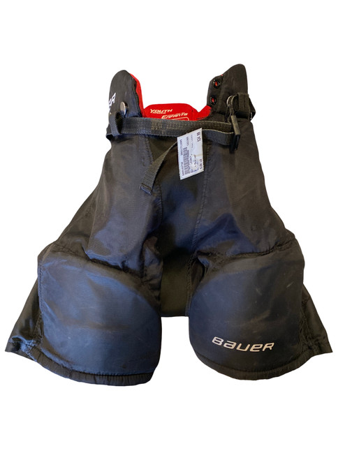 Vist Large View of Product Image Which is Used Bauer LEGACY Youth Pant Black LG