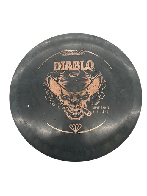 Vist Large View of Product Image Which is Used Gateway DIABLO Disc Golf Driver Grey