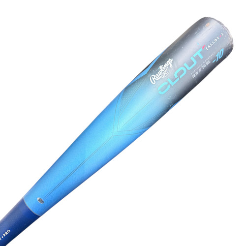 Vist Large View of Product Image Which is Used Rawlings 2023 CLOUT ALLOY BB/SB USSSA 2 3/4 Bat 28"