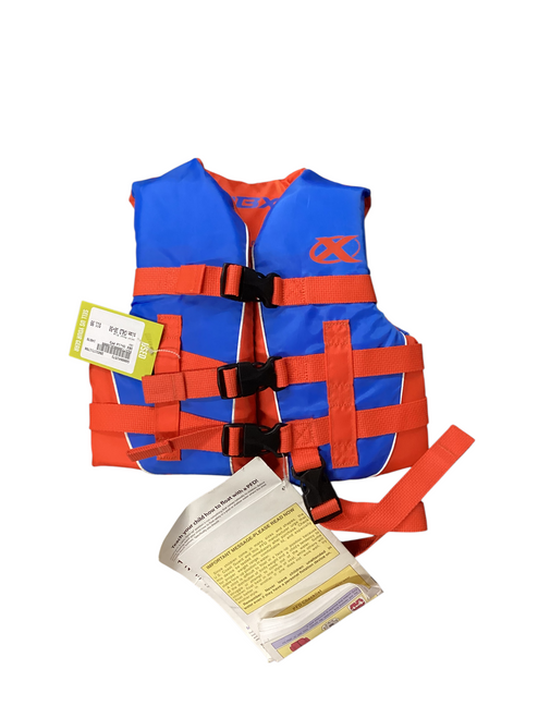 Vist Large View of Product Image Which is Used DBX Child Personal Floatation Device Royal Blue Child 30-50