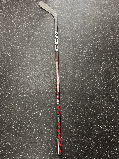 Vist Large View of Product Image Which is Used CCM JETSPEED FT5 PRO Senior One Piece Left 60 Flex