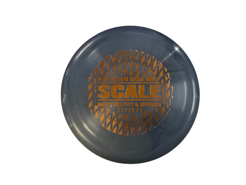 Vist Large View of Product Image Which is Used REPTILIAN DISC GOLF SCALE Disc Golf Putter Black 175g