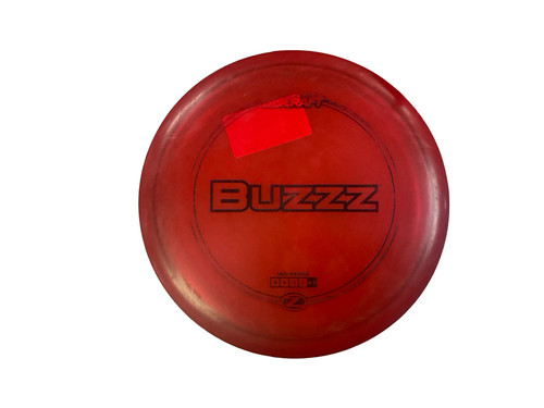 Vist Large View of Product Image Which is Used Discraft Z BUZZZ Disc Golf Mid Range Red 179g