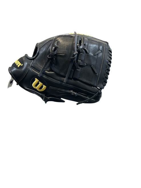 Vist Large View of Product Image Which is Used Wilson A2000 CK22 BB/SB Glove LH Throw Black 11 1/4"