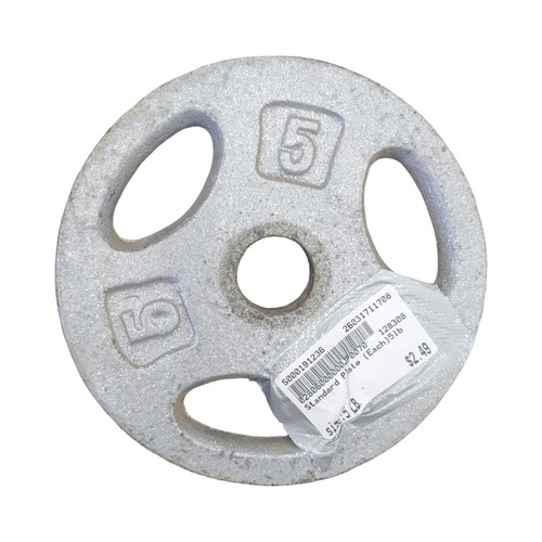 Vist Large View of Product Image Which is Used Standard Plate (Each) 5 lb