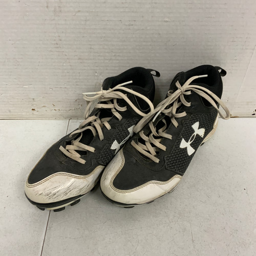 Vist Large View of Product Image Which is Used Under Armour BB/SB Cleats Black Senior 6
