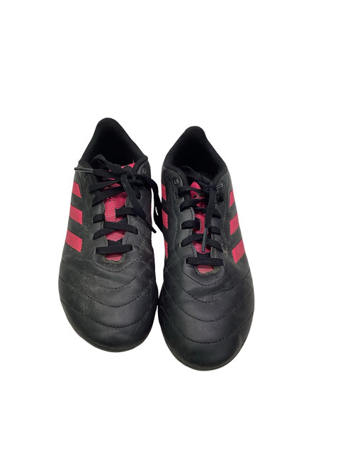 Vist Large View of Product Image Which is Used Adidas Soccer Cleats Black Junior 04.5