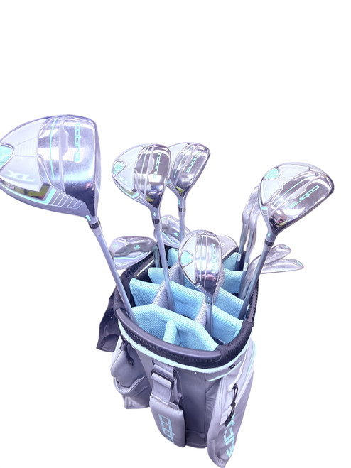 Vist Large View of Product Image Which is Used Cobra XL Womens Package Set RH Turquoise 13 Piece