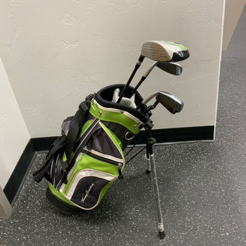 Vist Large View of Product Image Which is Used Nitro CROSSFIRE 6-8YO Jr Package Set RH Green 5 Piece